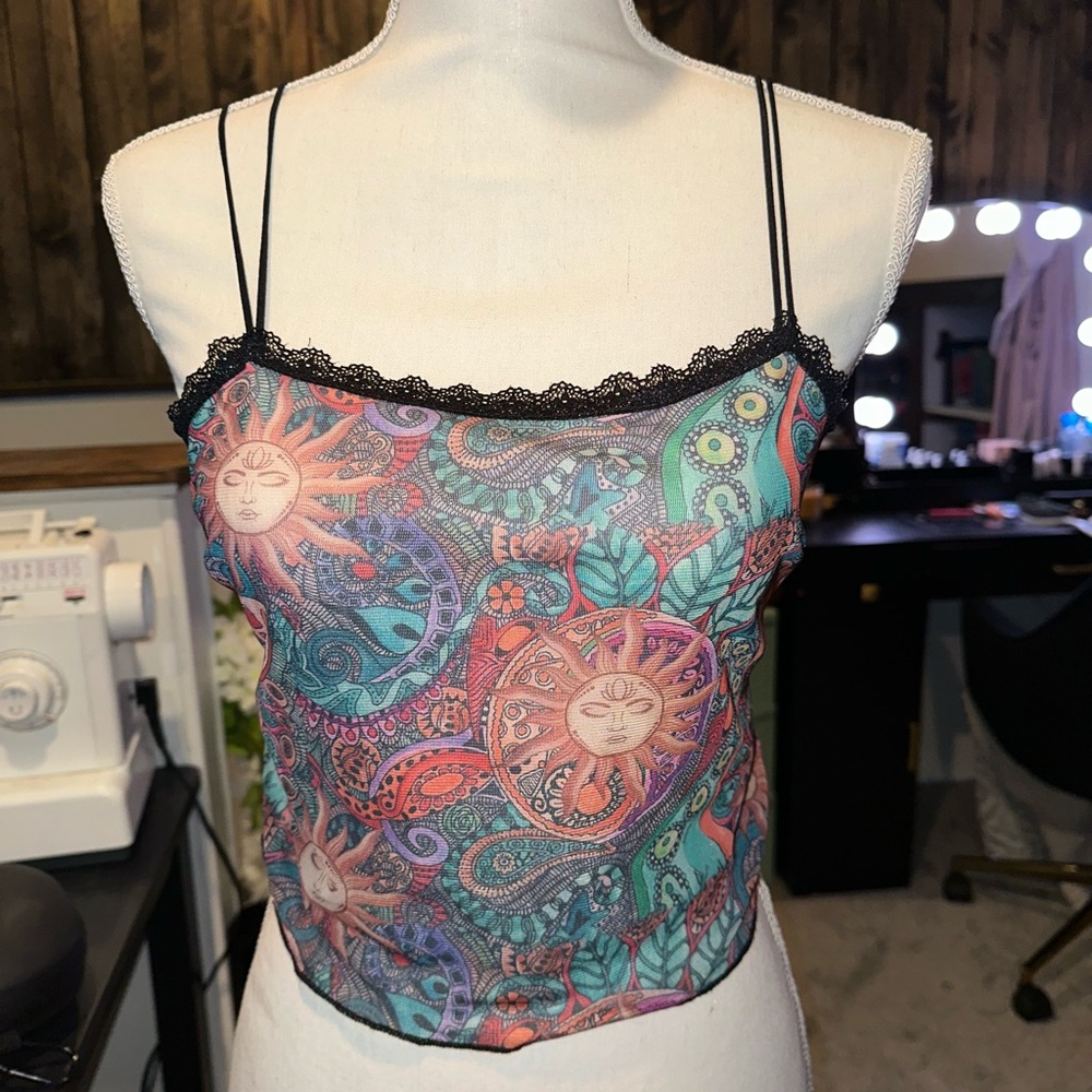 Cute boho tank